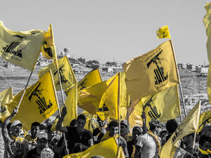 Hezbollah's supporters at Liberation Day (Shutterstock/ File Photo)