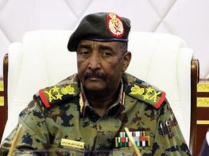 Sudanese Lieutenant General Abdel Fattah al-Burhan in the capital Khartoum. (AFP/ File Photo)