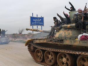 توعد الرئيس التركي رجب طيب اردوغان بعملية عسكرية واسعة في ادلب