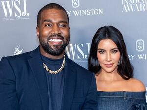 كيم كارداشيان وكانيه ويست