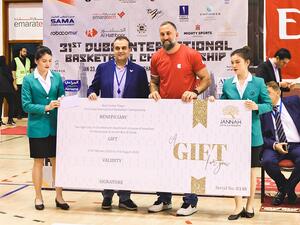 Jannah Hotels and Resorts Gives Away Exciting Rewards at the Finals of the 31st Dubai International Basketball Championship 