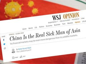 Racist editorial gets 3 Wall Street Journal reporters fired from China. (AFP & WSJ)