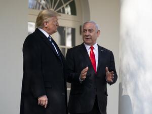  Israeli Prime Minister Benjamin Netanyahu and Donald Trump (Twitter)