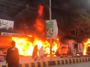 Suicide Bomber Kills Eight, Wounds 16 At Radical Sunni Islamist Rally In Pakistan (Twitter)