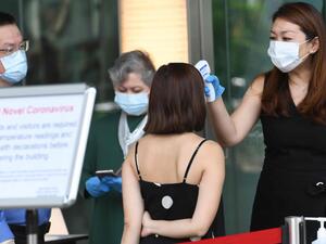 Outside China, there are now 4,351 cases in 49 countries with 67 deaths.. AFP