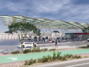Construction of ENOC’s Service Station of the Future Reaches 40%