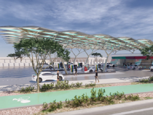 Construction of ENOC’s Service Station of the Future Reaches 40%