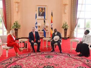 The guessing game is over: Netanyahu met Sudan's leader Abdel Fattah al-Burhan today in Uganda