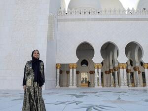 Ivanka was welcomed by Mona Al Marri, managing director and chairperson of the Board of Directors of the Dubai Women Establishment (DWE). (Twitter)