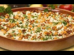 فتة الحمص اللبنانية