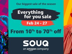 بإمكان المتسوقين الاستفادة من خدمة "تُشحن من قبل سوق" لتوصيل المنتجات في نفس اليوم في كلّ من الرياض وجدة 