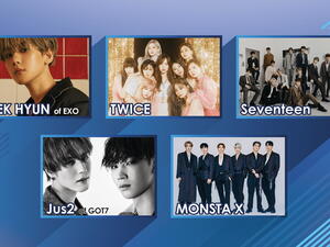 See TWICE, Baekhyun, Monsta X and more live next month