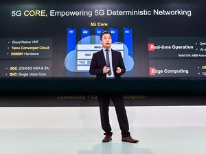 Huawei Unveils Industry’s First Deterministic Networking Oriented 5G Core Network