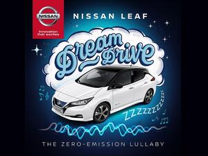 تمّ طرح نيسان ليف Dream Drive، أول تهويدة خالية من الانبعاثات في العالم ابتكرها مهندسو نيسان بالتعاون مع مهندس الصوت والأخصائي في مجال النوم طوم ميدلتون. 