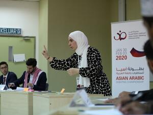 المتناظرون يشيدون بفرص التعلّم والتطوير التي تُتيحها مؤسسة قطر