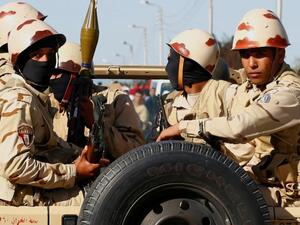 جنود من الجيش المصري