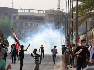 متظاهرون في "ذي قار"