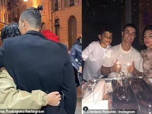 Wow: The 888 horsepower vehicle can sell for as much as £600,000 in the United Kingdom. (Georgina Rodriguez/ Instagram)