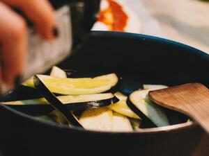 أصابع الباذنجان المقرمشة