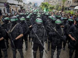 مقاتلون من حركة حماس