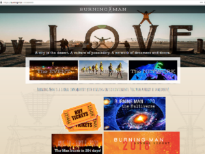 تذاكر مزيفة لـ "الرجل المحترق" تباع عبر الإنترنت بمئتي دولار فقط