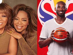 Winfrey teared up as she described how King has received death threats from fans of Bryant.