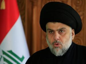 زعيم التيار الصدري في العراق مقتدى الصدر