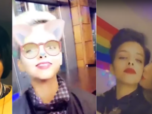 Two Saudi Lesbian Women Declare Their Love Publicly and Celebrate Valentine's on TV