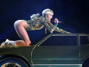 Miley Cyrus performs in concert at the Barclays Center on April 5, 2014 in Brooklyn, New York. (Shutterstock/ File Photo)