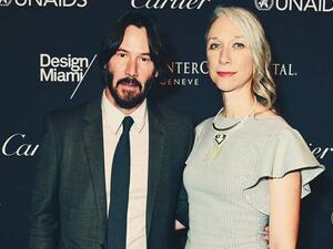 Keanu Reeves is dating artist Alexandra Grant (Twitter)