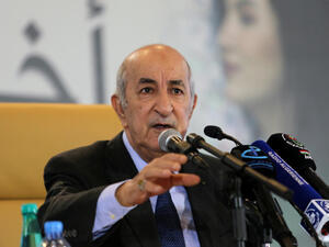 الرئيس الجزائري عبد المجيد تبون 