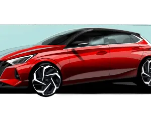 First teaser of the all-new I20 reveals a completely new design