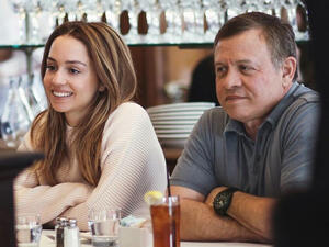 العاهل الأردني عبدالله الثاني برفقة الأميرة إيمان