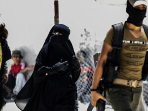 Al-Hol Camp in Iraq. (AFP/File Photo)