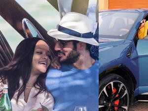 In the video, a man heard telling Sumayah that she was gifted this car from a source that he doesn't know (source: @star_casablanca & @sumayahalshek Instagram)