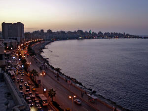 مظاهرات في الإسكندرية ضد فيروس كورونا