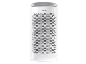 Samsung air purifiers merge modern aesthetics with innovative technology to deliver fresh, clean air through a powerful filtration system for your family’s peace of mind