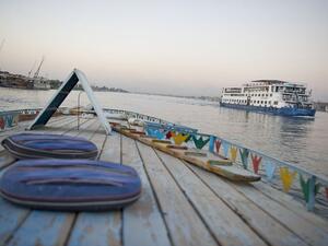 Cruise ship on Egypt's Nile River (Twitter)
