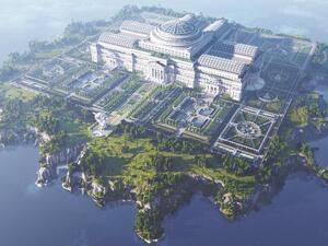 This Minecraft library (Twitter)