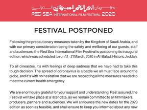 Red Sea International Film Festival (Twitter)