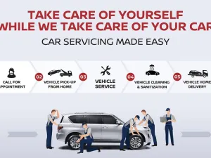 Unique solution allows customers to send off their cars for periodic service and maintenance checks while staying at home