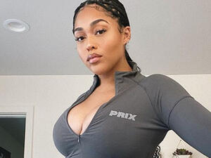 The model is staying at the Palazzo Versace Hotel