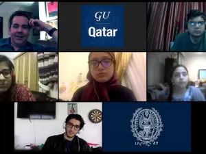 QF: Georgetown Students Recreate Qatar Foundation Communities Online