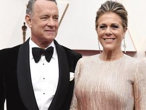 Tom Hanks and Rita Wilson (Twitter)