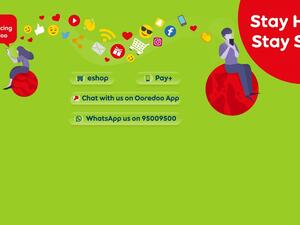 Ooredoo تضمن بقاء عملائها على اتصال دائم من منازلهم