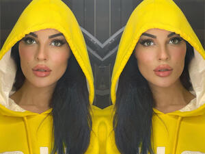 In one selfie, Nadine and Heaven were smiling to the camera (source: @nadine.nassib.njeim Instagram)