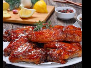 شرائح الدجاج بالعسل والزنجبيل