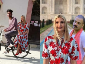 Indian Singer Photoshops Himself Into Ivanka's Taj Mahal Photos But Ivanka Trolls Back!