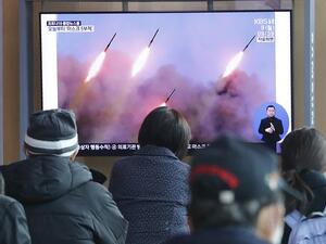 North Korea fired three unidentified projectiles (Twitter)