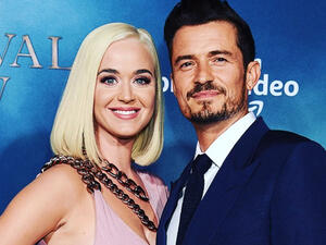 Katy's was every inch the flowing mother-to-be